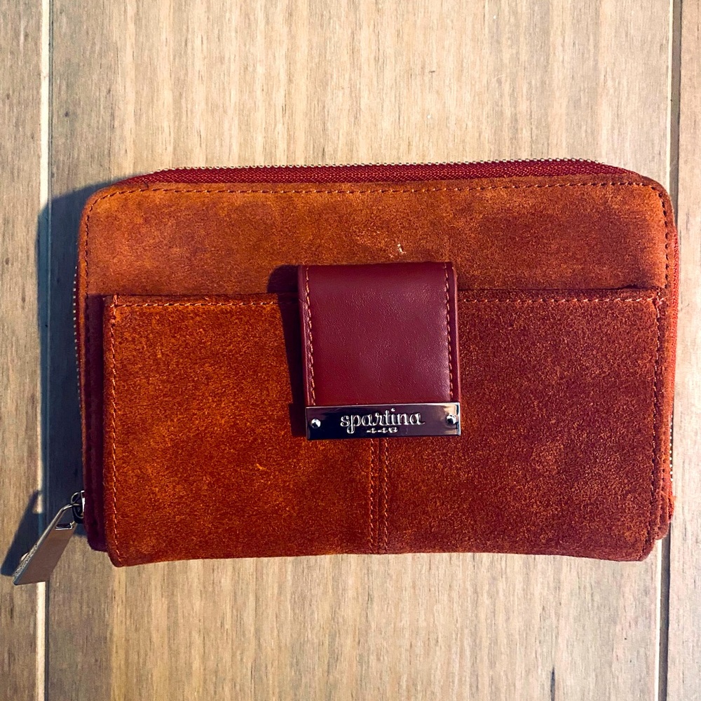Spartina 449 Suede Leather Wallet